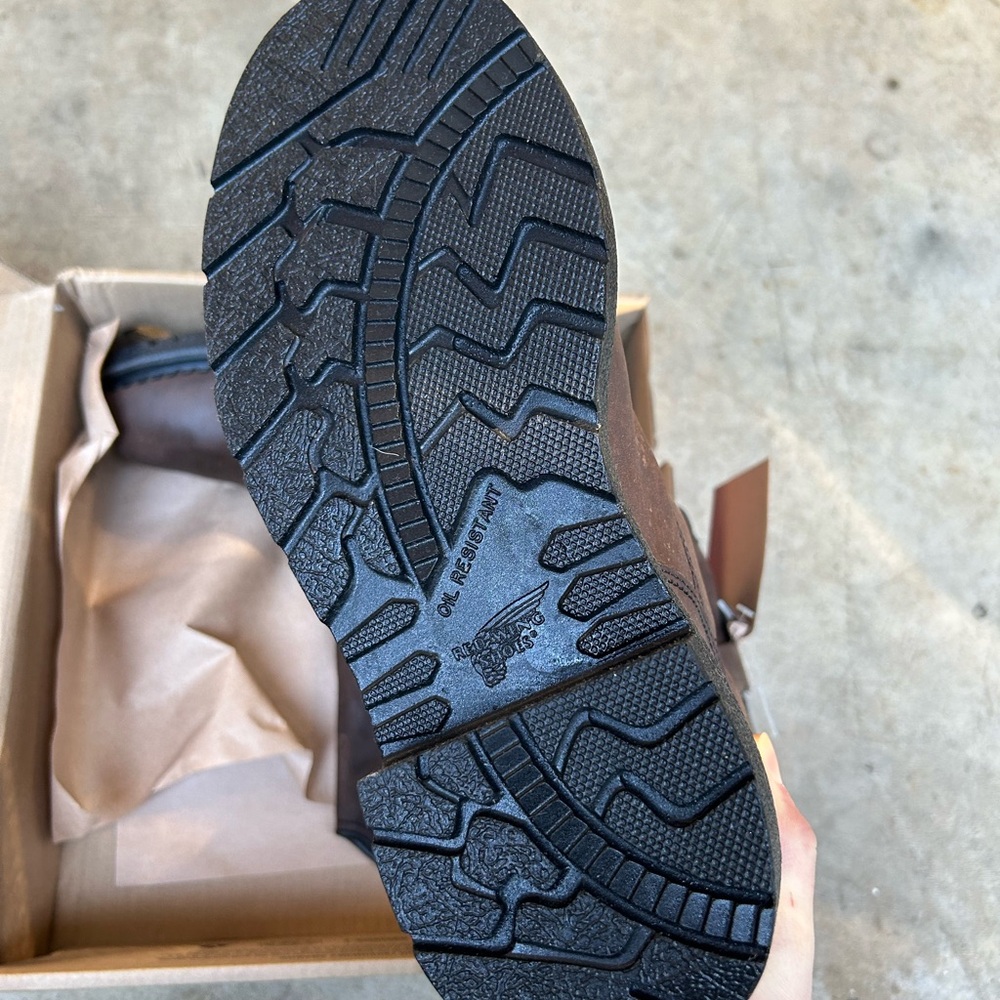 Red Wing steel toe Brown waterproof Leather Boots - Picture 4 of 5